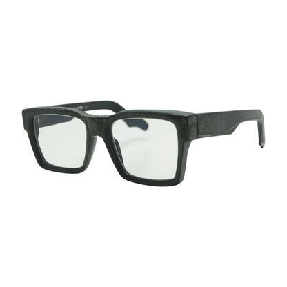 Black Slate Square Prescription Eyewear