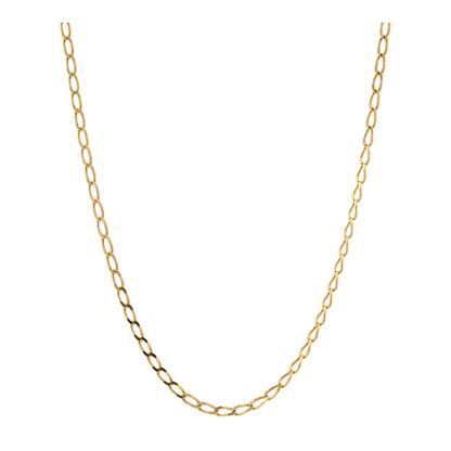 Yellow Gold Chain Necklace