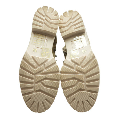 Beige Ankle Boots