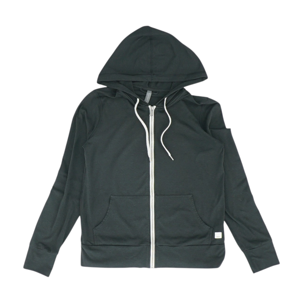 Black Solid Active Jacket
