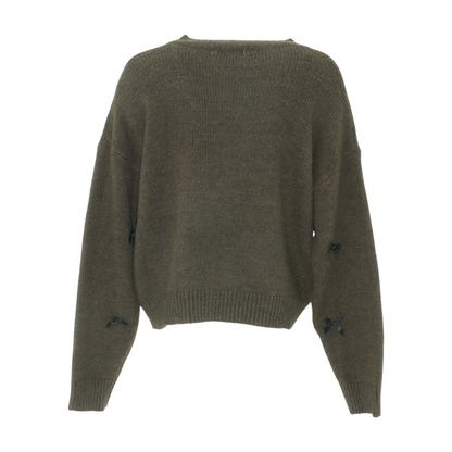 Olive Cardigan Sweater