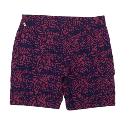 Navy Tropical Swim Bottom