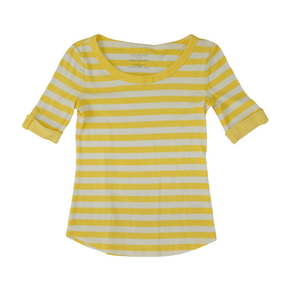Yellow Petite Striped T-Shirt