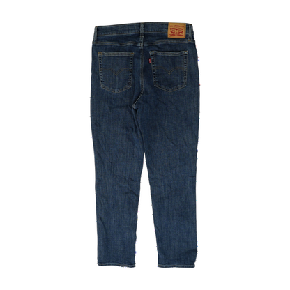 Blue Straight Jeans