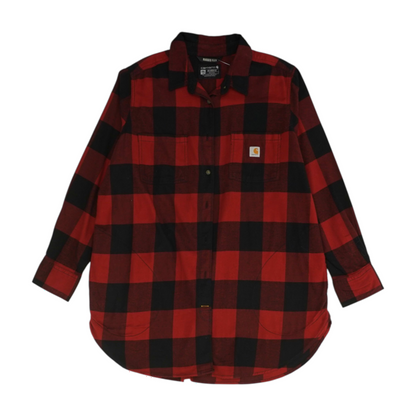 Red Check Flannel Button Down