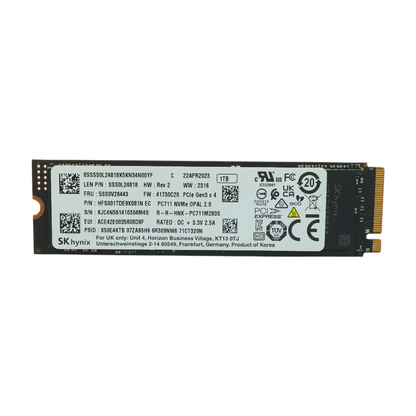 1TB PC711 Internal NVMe SSD