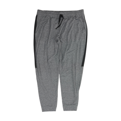 Gray Color Block Regular Pants