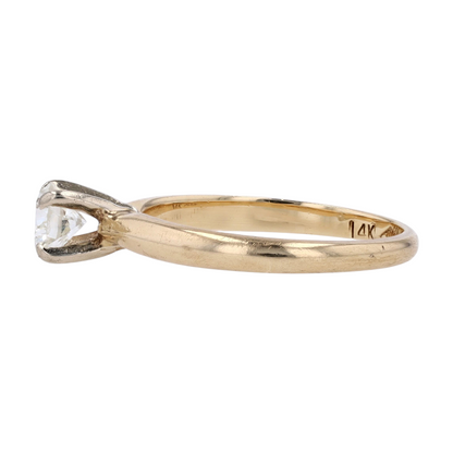 1/2 ct 14K Yellow Gold Diamond Engagement Ring