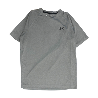 Gray Solid Active T-Shirt