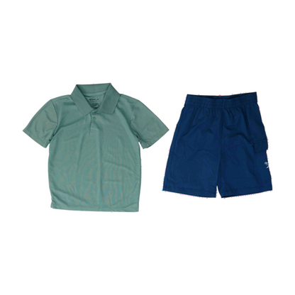 Green Short Sleeve Set
