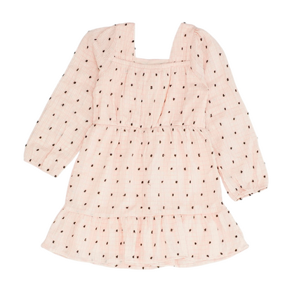 Pink Polka Dot Dress