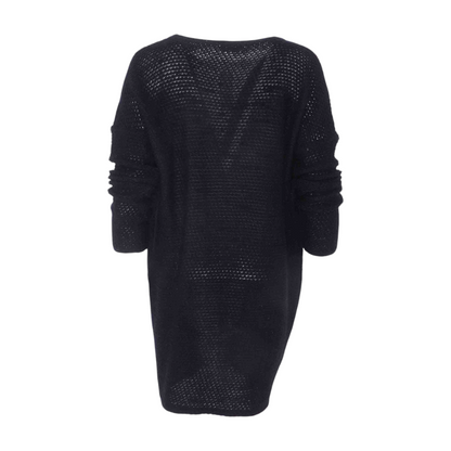 Black Cardigan Sweater