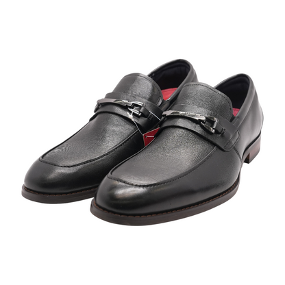 Black Slip-On Dress Shoes