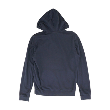 Navy Solid Hoodie Pullover