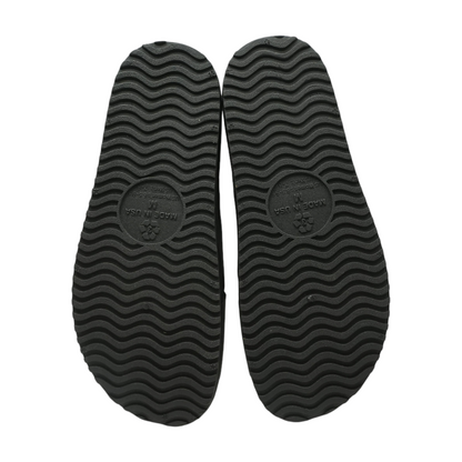 Black Flat Sandals