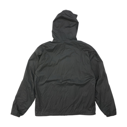 Black Solid Rain Jacket
