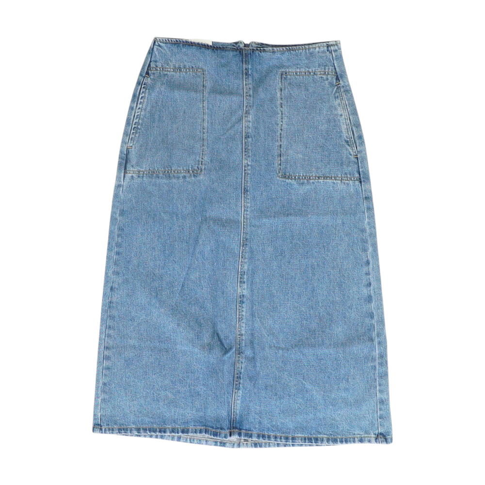 Blue Midi Skirt