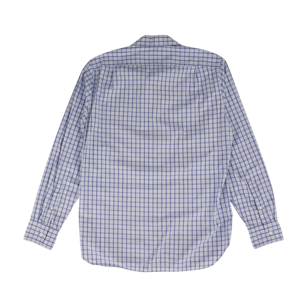 Blue Check Long Sleeve Button Down