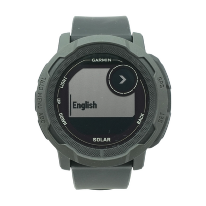 42mm Instinct 2 Black Smartwatch Black Band S/M