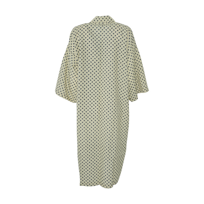 Vintage Beige Paisley Robe