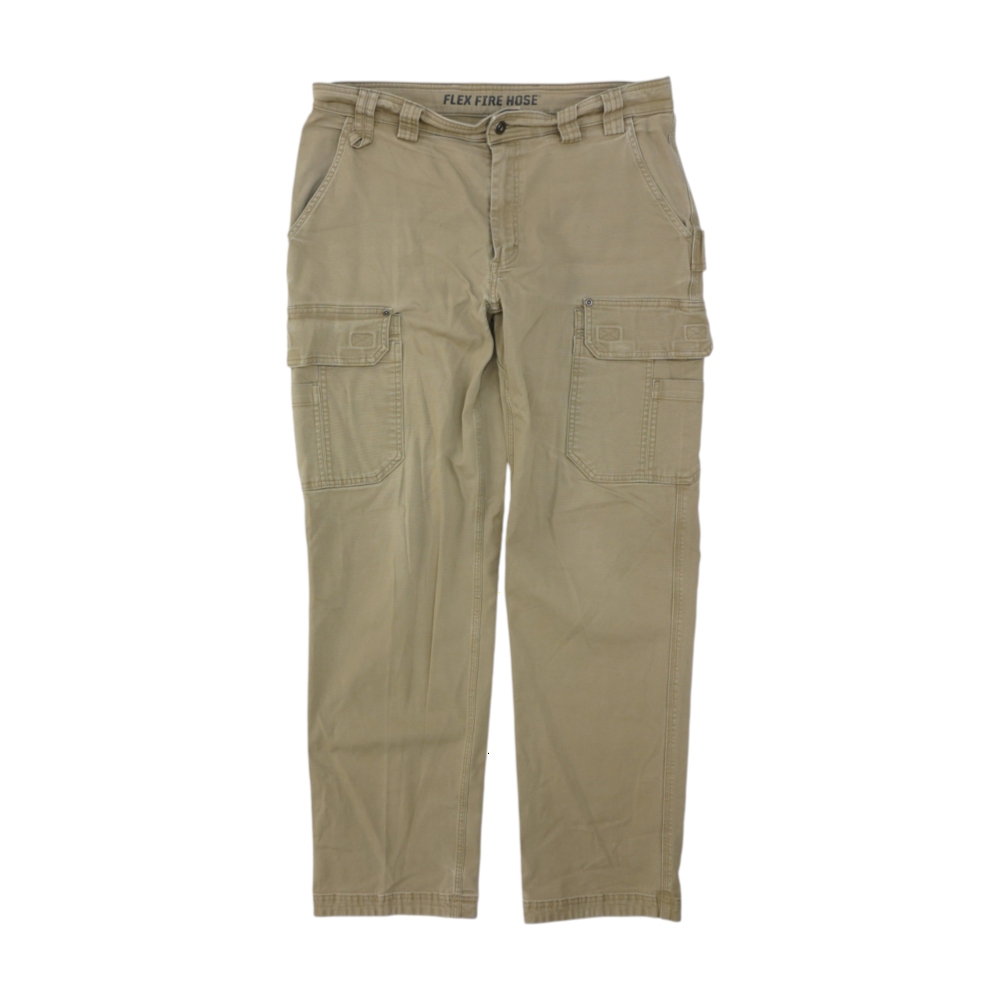 Beige Regular Pants