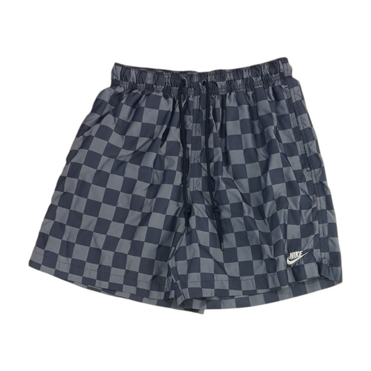 Blue Check Swim Bottom
