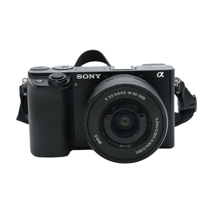 Alpha 6100 Mirrorless Camera with E 16-50mm f/3.5-5.6 Lens