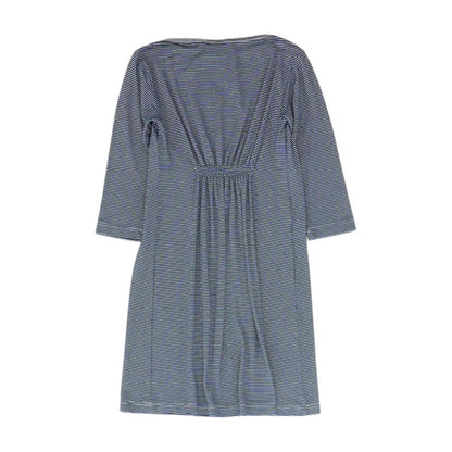 Navy Striped Dress