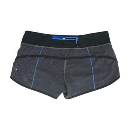 Charcoal Solid Active Shorts