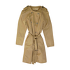 Beige Solid Coat