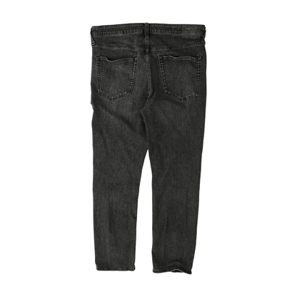 Gray Straight Jeans