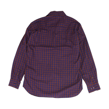 Blue Check Long Sleeve Button Down