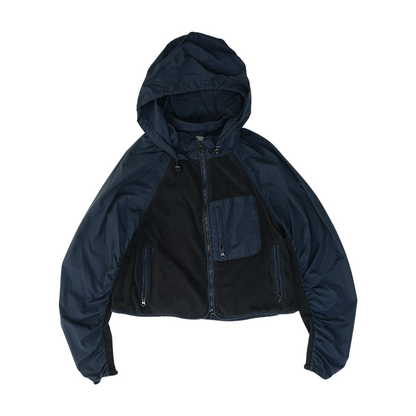 Black Solid Active Jacket