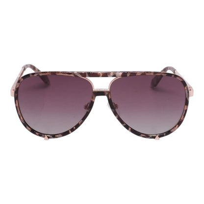 Brown High Profile Aviator Sunglasses