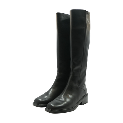 Black Knee-High Boots