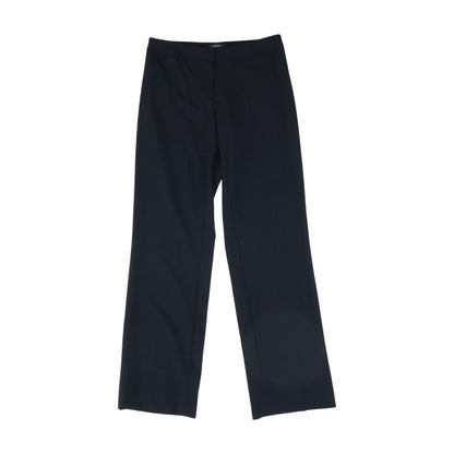 Navy Solid Dress Pants