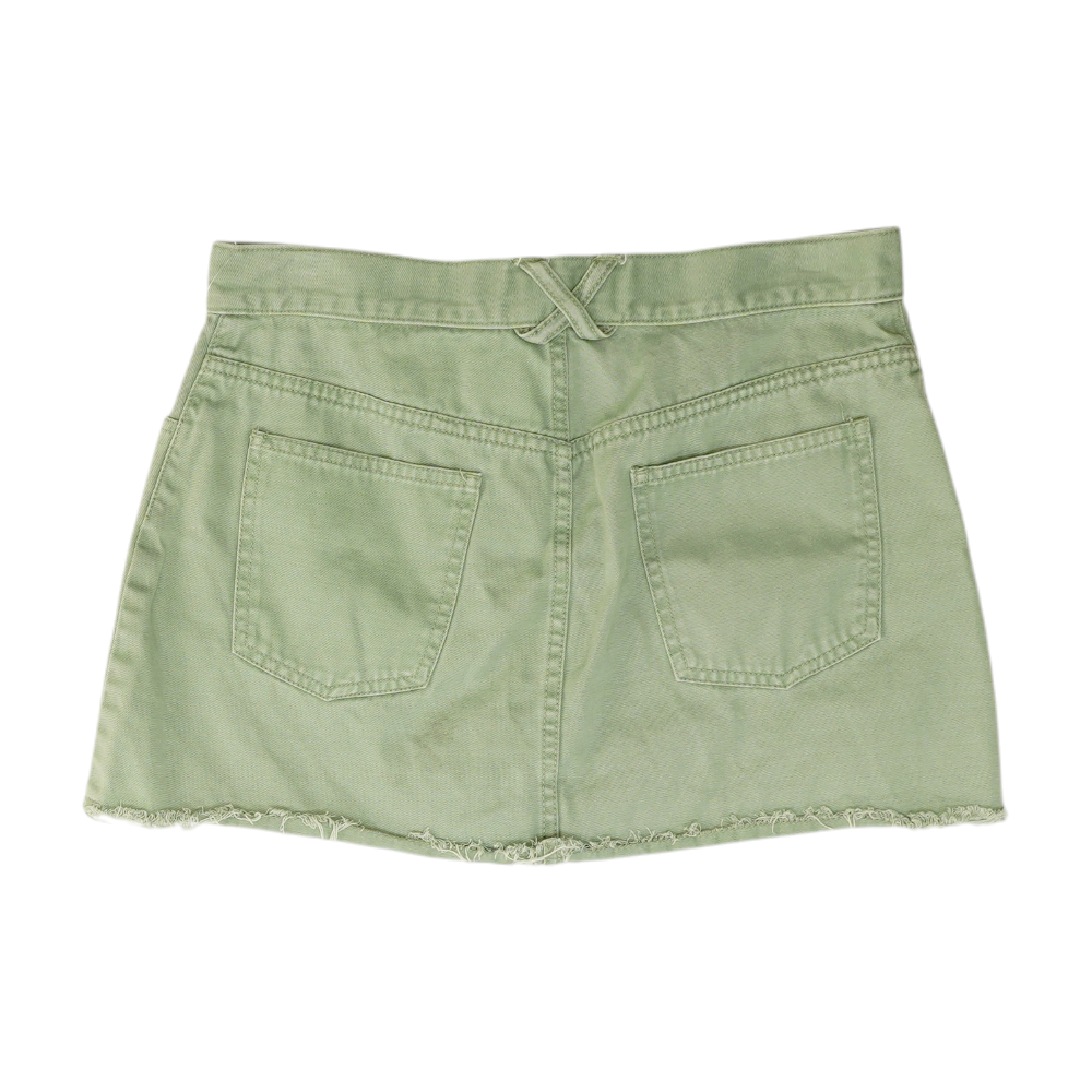 Green Mini Skirt