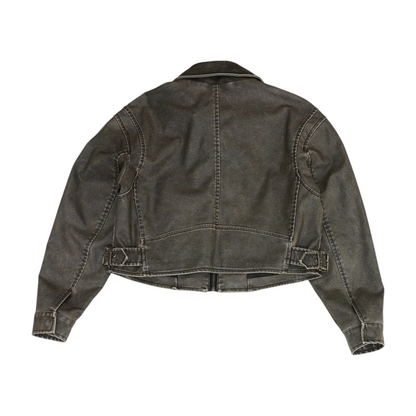 Gray Solid Jacket