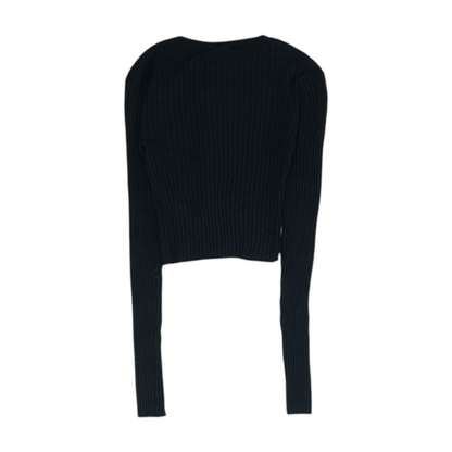 Black Cardigan Sweater