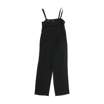 Black Solid Jumpsuit