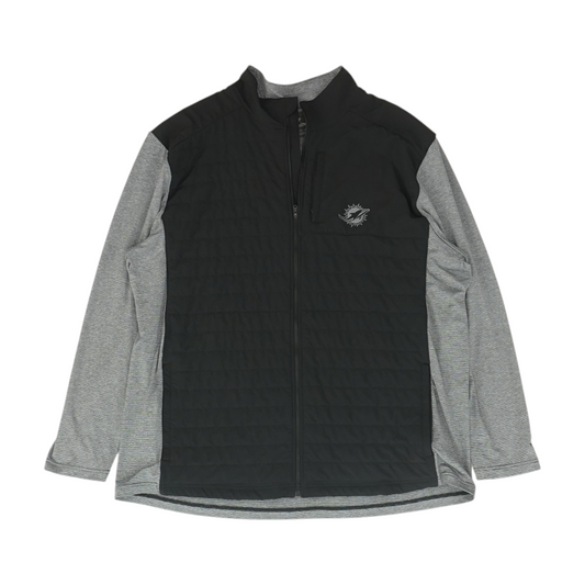 Black Miami Dolphins Color Block Jacket