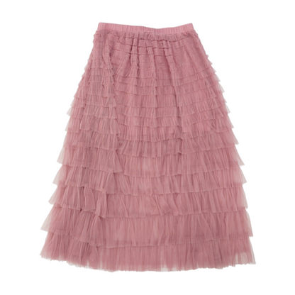Pink Midi Skirt