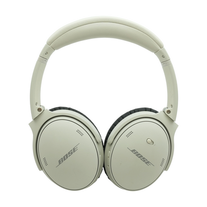 White Smoke QuietComfort 45 Noise Cancelling Headphones With Black Earpads