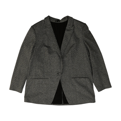 Black Solid Blazer