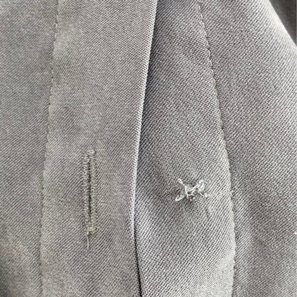 Vintage Gray Jeans Long Sleeve Button Down