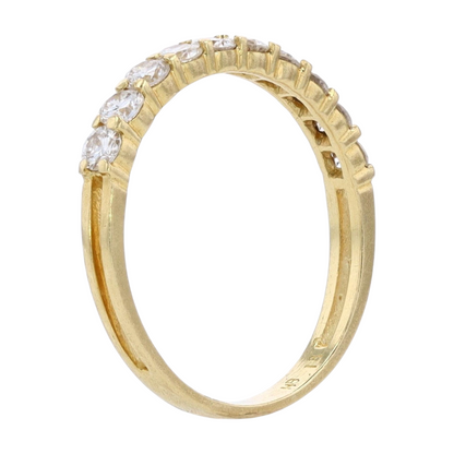 1/2 ctw 18K Yellow Gold Diamond Band Ring