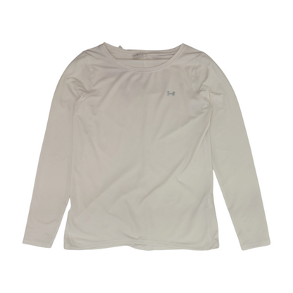 White Solid Active T-Shirt