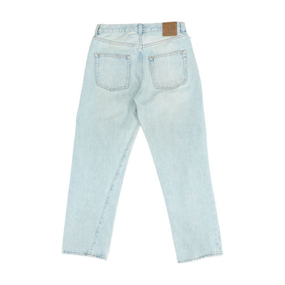 Blue High Rise Regular Jeans