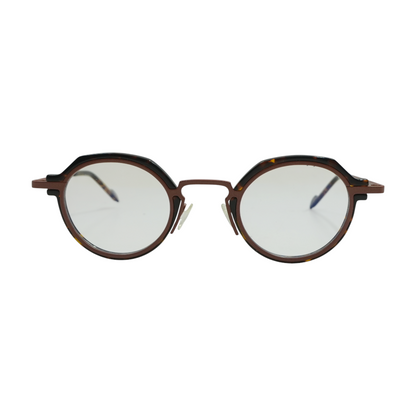 Mauve Round Prescription Eyewear
