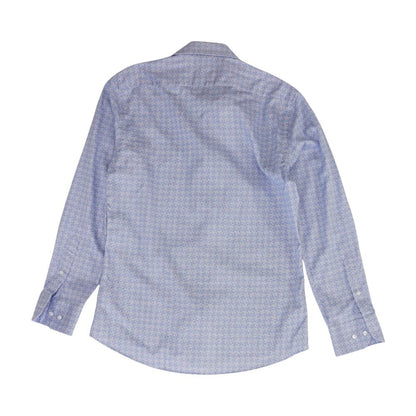 Blue Misc Long Sleeve Button Down